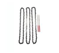 ByoBLu Mini Catena for Sega da 5 Pezzi/Set da 8 Pollici da 1/4 di Pollice; Passo 043 Pollici; Catene for Motosega Calibro 47L con Lima