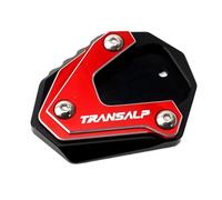 ByoBLu Moto CNC Cavalletto Piede Cavalletto Laterale Estensione Pad Piastra di Supporto Accessori Compatibile con XLV 600 650 700 Transalp XL600V XL650