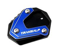 ByoBLu Moto CNC Cavalletto Piede Cavalletto Laterale Estensione Pad Piastra di Supporto Accessori Compatibile con XLV 600 650 700 Transalp XL600V XL650