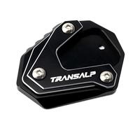 ByoBLu Moto CNC Cavalletto Piede Cavalletto Laterale Estensione Pad Piastra di Supporto Accessori Compatibile con XLV 600 650 700 Transalp XL600V XL650