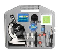 Byomic microscopio stereo per principianti 100, 400 e 900x con custodia