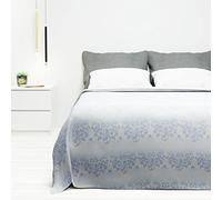 Byour3 - Copriletto Puro Cotone Matrimoniale Letto Singolo Piazza E Mezza Fantasia Damascato Primaverile Estivo Telo Arredo Multiuso Copridivano GrandFoulard Coperta (C. da Zucchero, Singolo)