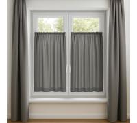 Byour3 - Tenda A Vetro per Finestra - SU MISURA ARTIGIANALI - Tende Tendine PortaFinestra Camera da letto Cucina Salone Cameretta Tende per B&B Casa Ufficio (Tessuto Oscurante)