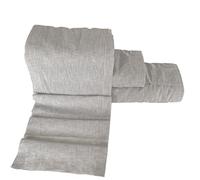 Byour3 - Tende Per Interni Al Metro Pannello Pacchetto Nel Vetro Stoffa A Metraggio X Tendaggi Porta Finestra Soggiorno Cucina Camera Bambini Casa Finestre Ufficio B&b (Grigio Fiammato, Largh. 45 cm)