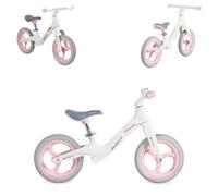 Byox Bicicletta Senza Pedali Velori 12 Pollici Musica Illuminazione sul Manubrio, Colori:Rosa