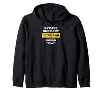 Bypass Surgery Survivor Humor - Deviazione Intorno al Cuore Felpa con Cappuccio