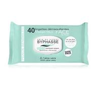 Byphasse Makeup Remover Wipes Aloe Vera Sensitive Skin 40U