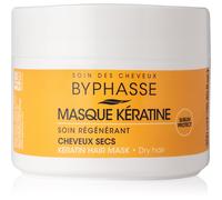 Byphasse Set di 4 - Maschera per capelli alla cheratina liquida per capelli secchi e opachi, 250 ml