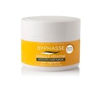 Byphasse Set di 4 - Maschera per capelli alla cheratina liquida per capelli secchi e opachi, 250 ml