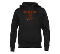 Byrgenwerth College Felpa con Cappuccio Unisex Uomo Donna Nero Manica Lunga Hoodie Men's Women's Black