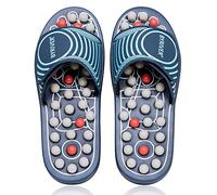 BYRIVER Massaggiatore Plantare per Riflessologia, Ciabatte da Massaggio Digitopressione Sandali Scarpe per uomo donna, Massaggiatore per Alleviare la Fascite Plantare, Regalo per Mamma Papà (05M)