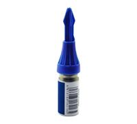 BYRNETOOLS - Localizzatore di punti per penna di layout per accesso | Utensile a pressione manuale singola durante i controlli di posizione di manutenzione, blu, 12,8 x 2,2 cm