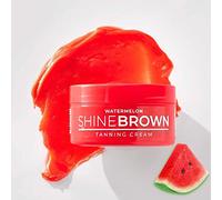 BYROKKO Original Shine Brown Crema Abbronzante Anguria 200 ml | Marmellata abbronzante istantanea idratante e non appiccicosa con olio di carota naturale al 100%, burro di karitè e vitamina E