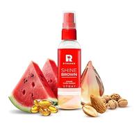 BYROKKO Shine Brown Spray Abbronzante Bifasico Anguria (100 ml), acceleratore con oli naturali e acido ialuronico, per sole e lettino, formula idratante a rapido assorbimento