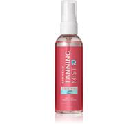 BYROKKO Nebbia abbronzante alla fragola, acqua autoabbronzante graduale viso e corpo, 100 ml, con acido ialuronico e vitamina B, abbronzatura estiva naturale senza toni arancioni