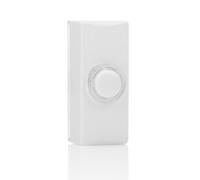 Byron DBW-22011 Pulsante per campanello a filo montato a superficie, compatibilità universale, illuminato, impermeabile, facile installazione a 2 fili, elegante design