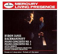 BYRON JANIS - Rachmaninov:Piano Concertos Nn