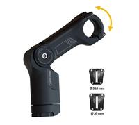 Byschulz Alphaprosds 31.8 Mm Stem Argento 95 mm / -10º/+50º