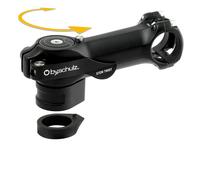 BySchulz Attacco manubrio STEM TWIST SDS 105/31,8 Nero
