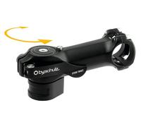 Speedlifter STEM Twist, Attacco Manubrio Unisex-Adulto, Nero, 9 x 3 x 3 cm