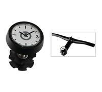 BySchulz Orologio Analogico Ahead Clock Speedlifter per attacco manubrio Nero