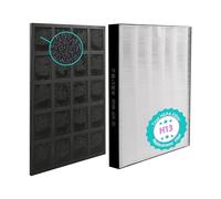 Byseacore Filtro di ricambio FP-A80UW compatibile con purificatore d'aria Sharp FPA80U, FPA80UW, FPA60UW, rispetto alla parte # FZA80HFU, FZA80DFU, confezione da 2