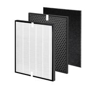 Byseacore OV200 - Set di filtri di ricambio compatibili con purificatore d'aria Oransi OV200, parte #RF200-1True HEPA + 1 filtro a carbone attivo+1 pre-filtro