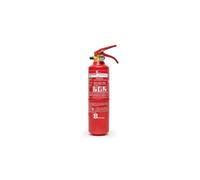 BYSECUR BYSECUR-371 VU-1-PP Estintore a polvere chimica ABC da 1 kg con base in plastica