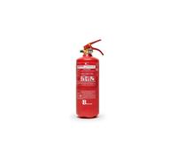 BYSECUR BYSECUR-372 VU-2-PP Estintore a polvere chimica ABC 2 kg con supporto in plastica