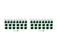 BYSL 40x Sacchetto per la polvere per Kobold VB100 VB 100 FP100 100 Cordless Aspirapolvere Accessori