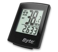 BYTE CONTACHILOMETRI CICLOCOMPUTER WIRELESS SENZA FILO 20 FUNZIONI BICI MTB