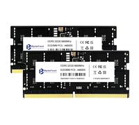 ByteFest RAM DDR5 64GB (2x32GB) 5600MHz PC5-44800 CL46 1.1V SODIMM 262-Pin Laptop/Notebook RAM Moduli di memoria
