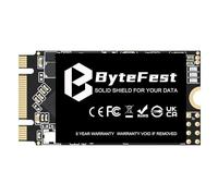 ByteFest SSD 512GB M.2 2242 NGFF SATA III 6 Gb/s, Unità a Stato Solido Interno(22x42mm), 3D NAND, Aggiornamento dello spazio di archiviazione per laptop e desktop