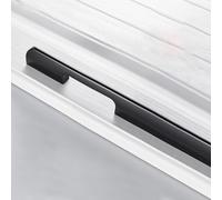 ByteRunning 2PCS Maniglie per Ante Armadio Maniglia per Porta in Alluminio per mobili Cucina,cassetti,mobili Camera da Letto,Viti Incluse,Liscia Senza graffiare Le Mani