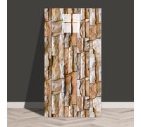 ByteRunning Piastrelle autoadesive Effetto Marmo,Piastrelle Autoadesive in PVC,Pannelli da Parete Design Marmo,Piastrelle per soffitto in PVC Decorativo,Impermeabile,per soffitto,Soggiorno,Cucina