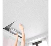 ByteRunning Piastrelle del Soffitto,Piastrelle per Soffitto Incollate,Pannelli da Soffitto in Polistirolo Espanso,Facile da Applicare,per Cucina,Bagno,Camera da Letto,Soggiorno