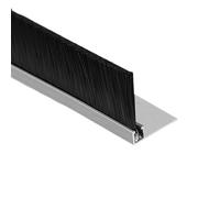 ByteRunning Spazzola A Strisce in Lega di Alluminio,Guarnizione A Spazzola per Porte,Sottoporta sotto Guarnizione,Non è Facile Invecchiare,for Porte Scorrevoli,Finestre E Armadi