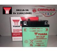 BYUASA 6N11A-3A di Primo Impianto 6v 11AH(10HR) ABS