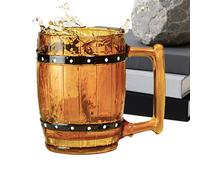 Byuexhp Di | 300ml Retro Decorativo | A Forma Di Botte Per L'Acqua - Per Casa Campeggio Dormitorio Hotel Appartamento Festa Caffè Cioccolato Tè Latte Vino