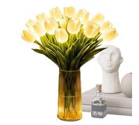 Byuexhp Lampada Floreale | Romantica Decorazione Decorativa e un Ornamento - Lampada da Comodino | per la Casa Soggiorno Camera per Interni ed Esterni Tavolo Comodino Ufficio Famiglia Donna Uomo