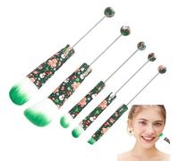 Byuexhp Pennelli Da Trucco Per Donne - Applicatore Beadable Per Ombretti E Sopracciglia Natalizio | Set Di Cosmetici | Per Viaggio Correttore Ombretto Sopracciglia Bellezza Femminile