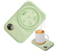 Byuexhp Scaldabagni per tazza da caffè, 3 modalità di spegnimento automatico | Scaldabagni intelligenti, per un uso pratico in interni in ufficio, al mattino durante lo studio e il quotidiano a casa