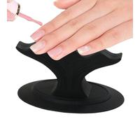 Byuexhp Supporto Stabile per Dita con Fissaggio Sicuro - Strumento di Pratica per Manicure | Base per Smaltare le Unghie | Per Principianti Professioniste Appassionate di Bellezza Donne Ragazze Sposa