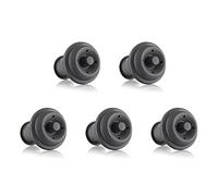 BYUTFA 5 Pezzi Casa Sottovuoto Pompa Salvavino Riutilizzabile Tappo per Bottiglia di Champagne Tappo Sigillato in Silicone Tappo per Vino per Mantenere il per Fre