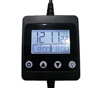 BYUTFA Acquario Timer Luce Pesce per Acquario Regolatore Luce e Dimmer Programma 24 Ore per DC 5V-30V Simulazione Alba Tramonto
