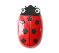 BYUTFA Astuccio Carino Coccinella Frigo Scatola portaoggetti Magnetica Gomma Lavagna Portapenne Organizer
