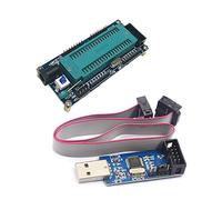 BYUTFA AVR Scheda di Sviluppo Sistema ATMEGA e Programmatore ISP USB ATMEGA8 5V USBASP Downloader 51 Modulo ATTiny 6Pin Free Drive