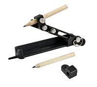 BYUTFA Calibro di Contorno preciso e Regolabile per la Lavorazione del Legno Calibro di misurazione Multifunzione Portatile Strumento per tracciare Matita da Costruzione