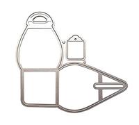 BYUTFA Confezione Scatola Taglio Fustelle Modello Stencil in Metallo Stampo Stampo in Acciaio al Carbonio Goffratura Decorazione Artigianale per la Scuola Domestica