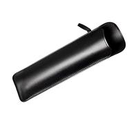 BYUTFA Copriombrello Copriombrello in Pelle PU Nera di Fascia Copriombrello Portatile Impermeabile Tasca portaoggetti Borsa per Ombrello Assorbente d'Acqua